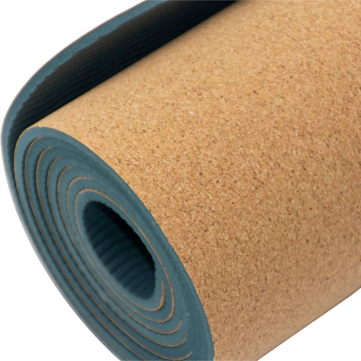 Mata do fitnessu Enero Fit  183x61x0.4CM korkowa 4/5
