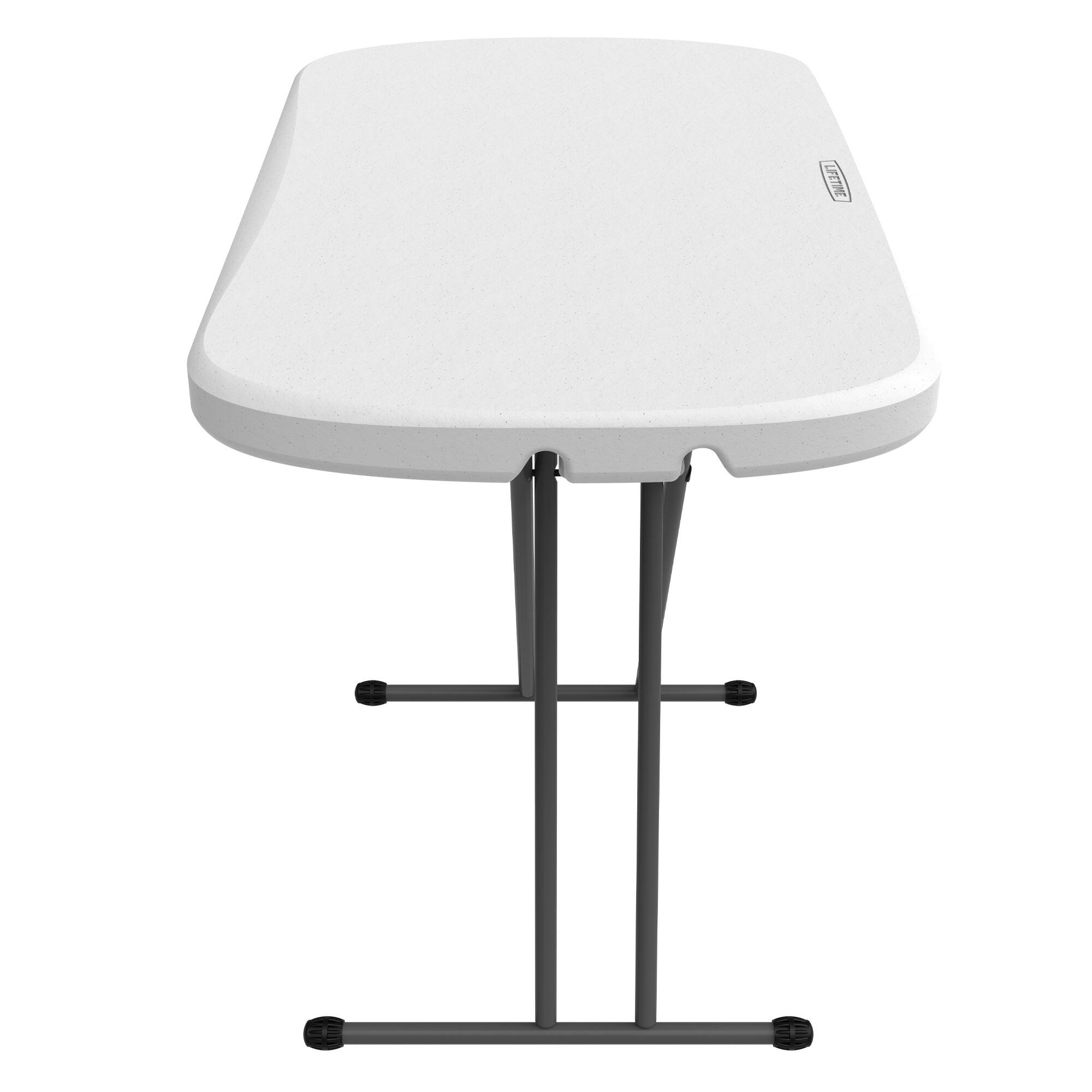 Mesa auxiliar plegable ajustable en altura Lifetime 66 x 46 x 61-71 cm 3/7