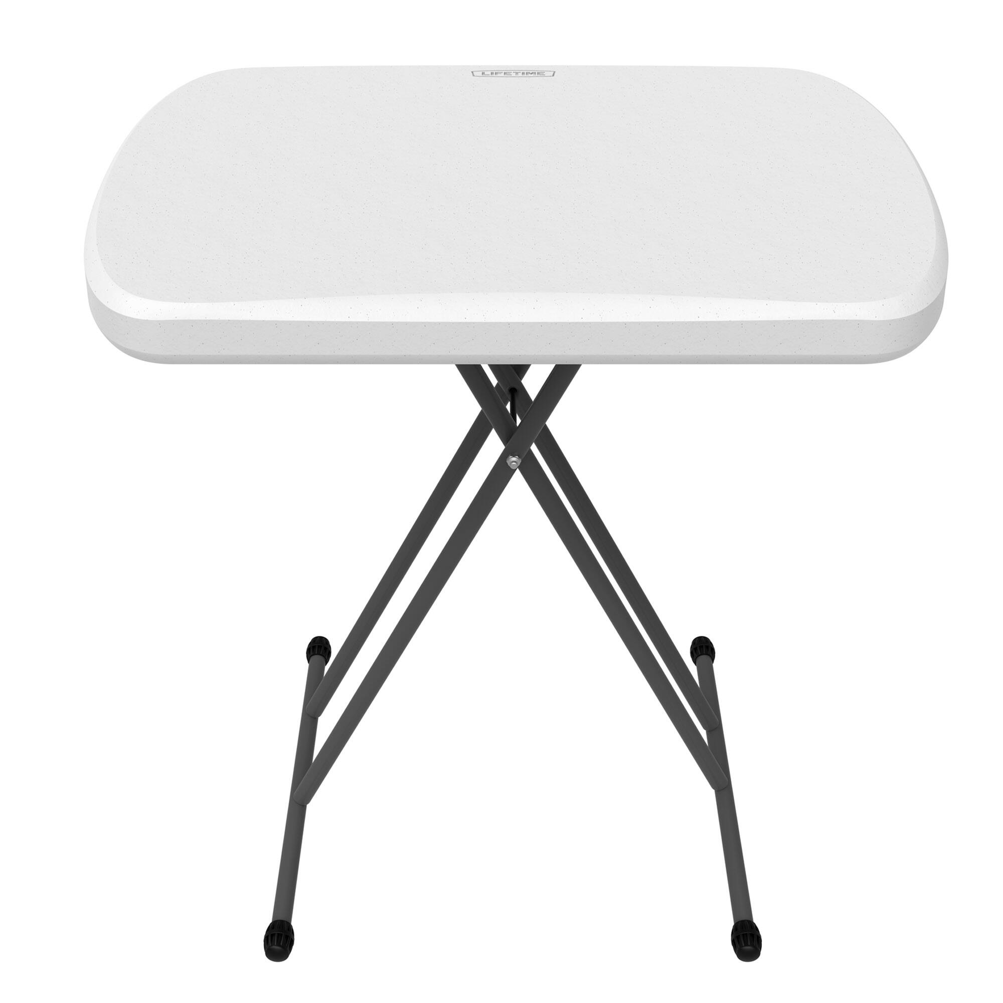 Mesa auxiliar plegable ajustable en altura Lifetime 66 x 46 x 61-71 cm 4/7
