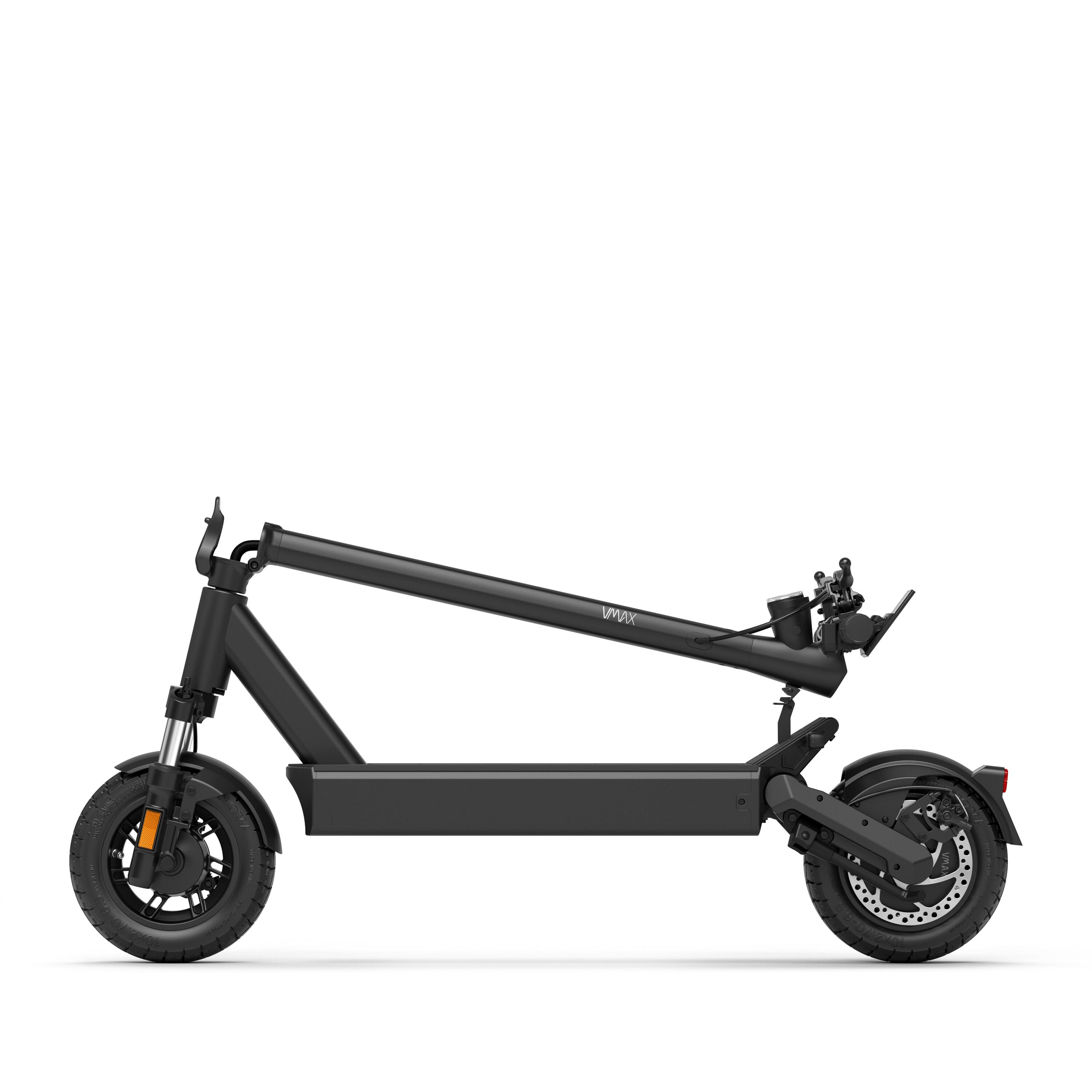 Trottinette VMAX VX2 Hub 874 noire 10'' tout suspendu 5/5