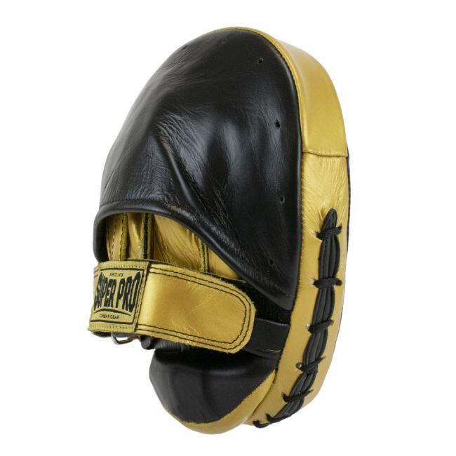 Palmare Super Pro Combat Micro Negru/Auriu