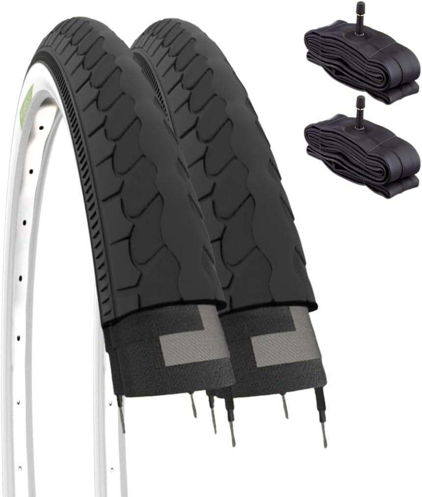 ECOVELO 2 copertoni  26 X 1 3/8 (37-590)+camere pneumatici bici 26X1 1/2 pneumatico EV