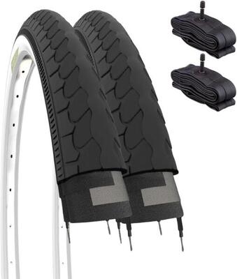 2 copertoni 26 X 1 3/8 (37-590)+camere pneumatici bici 26X1 1/2 pneumatico EV