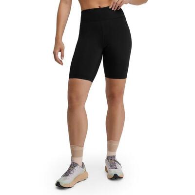 Damen Wandern kurze trailrunning-lauftights West Black Schwarz
