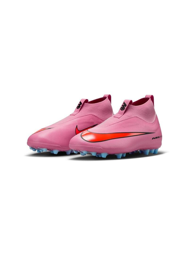 Chaussures à crampons Nike Mercurial superfly 10 academy Rose 7/7