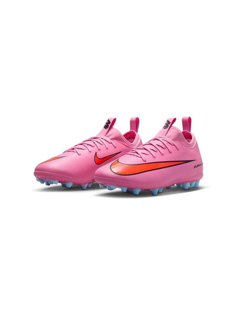 Mercurial Vapor Tacos Nike Blanco Con Rosa Nike Junior Mercurial