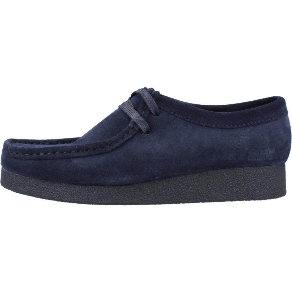 Baskets Clarks Modèle Wallabeeevosh Couleur Bleu 2/5