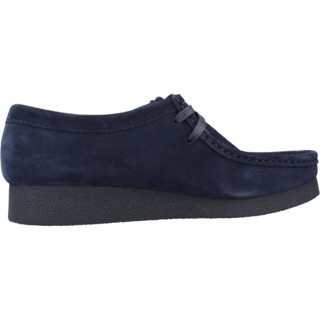 Baskets Clarks Modèle Wallabeeevosh Couleur Bleu 4/5