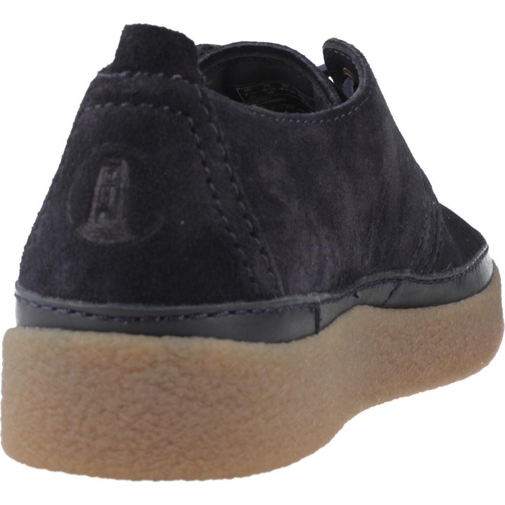 Scarpe Da Ginnastica Clarks Modello Wood Low Colore Blu 3/5