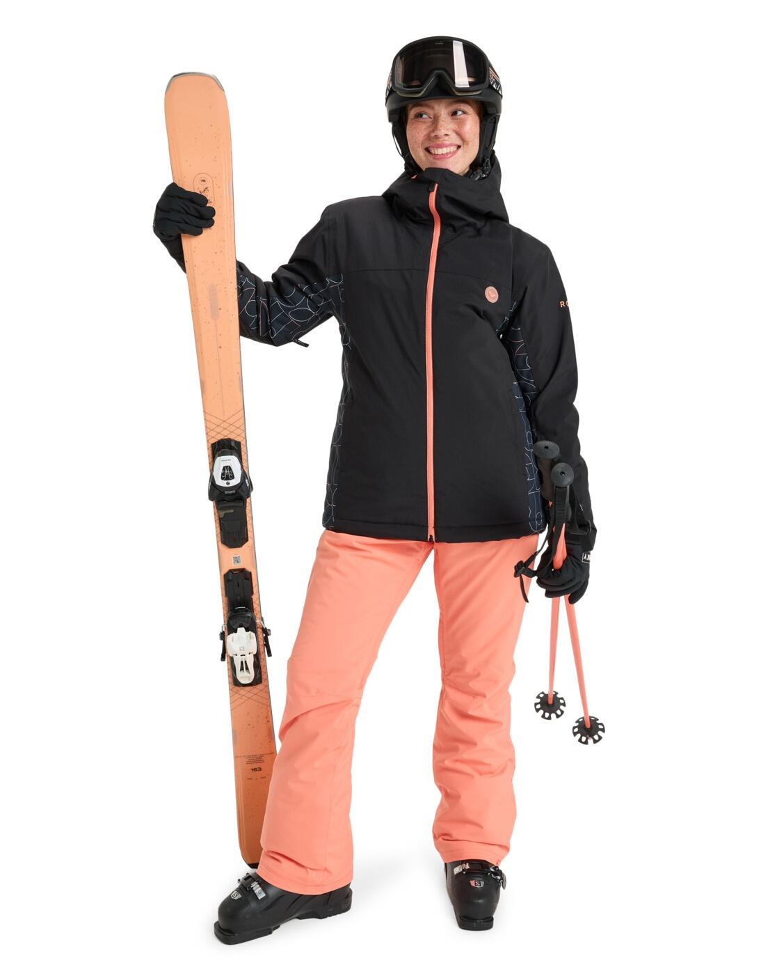 Funktionelle Snow-Jacke GALAXY Schwarz Dames 4/4