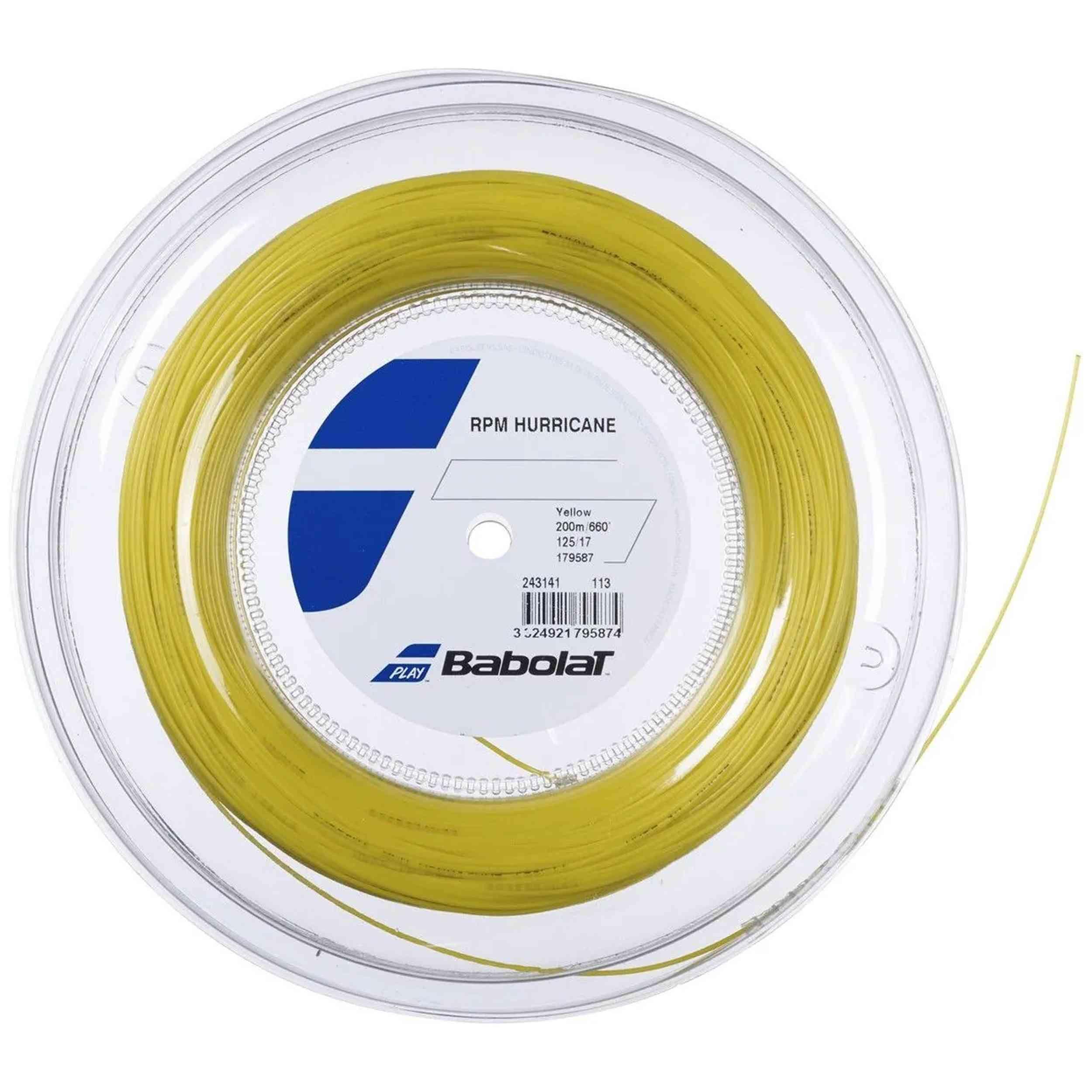 Bobina RPM Hurricane da 200 m gialla 2/2
