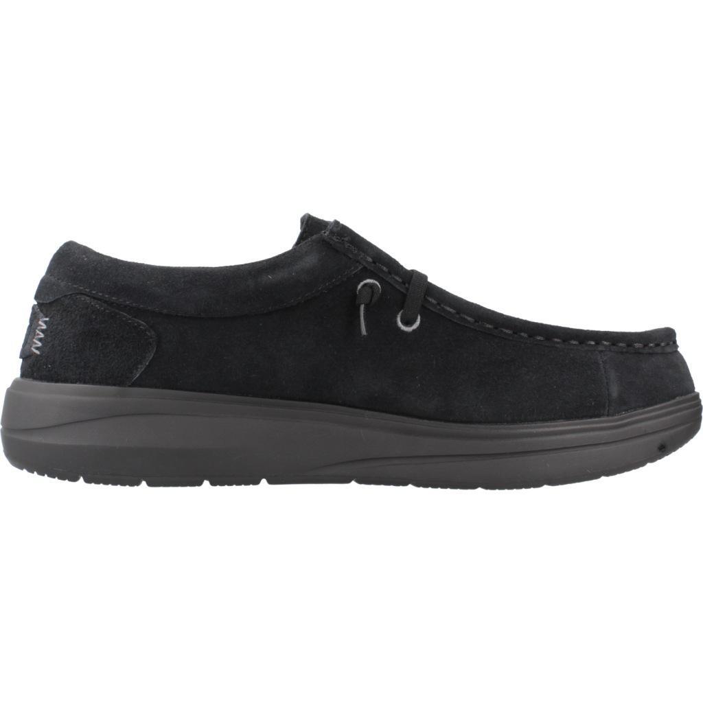 Sneakers Hey Dude Model Wally X Suede Kleur Zwart 4/5
