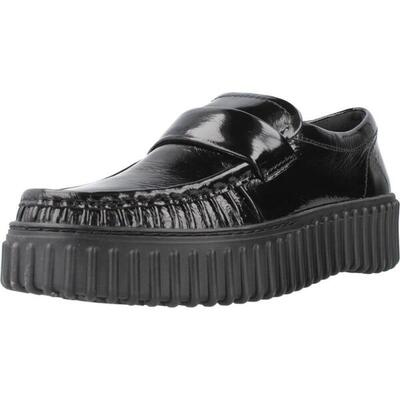 Instapschoenen torhill mocc zwart pat