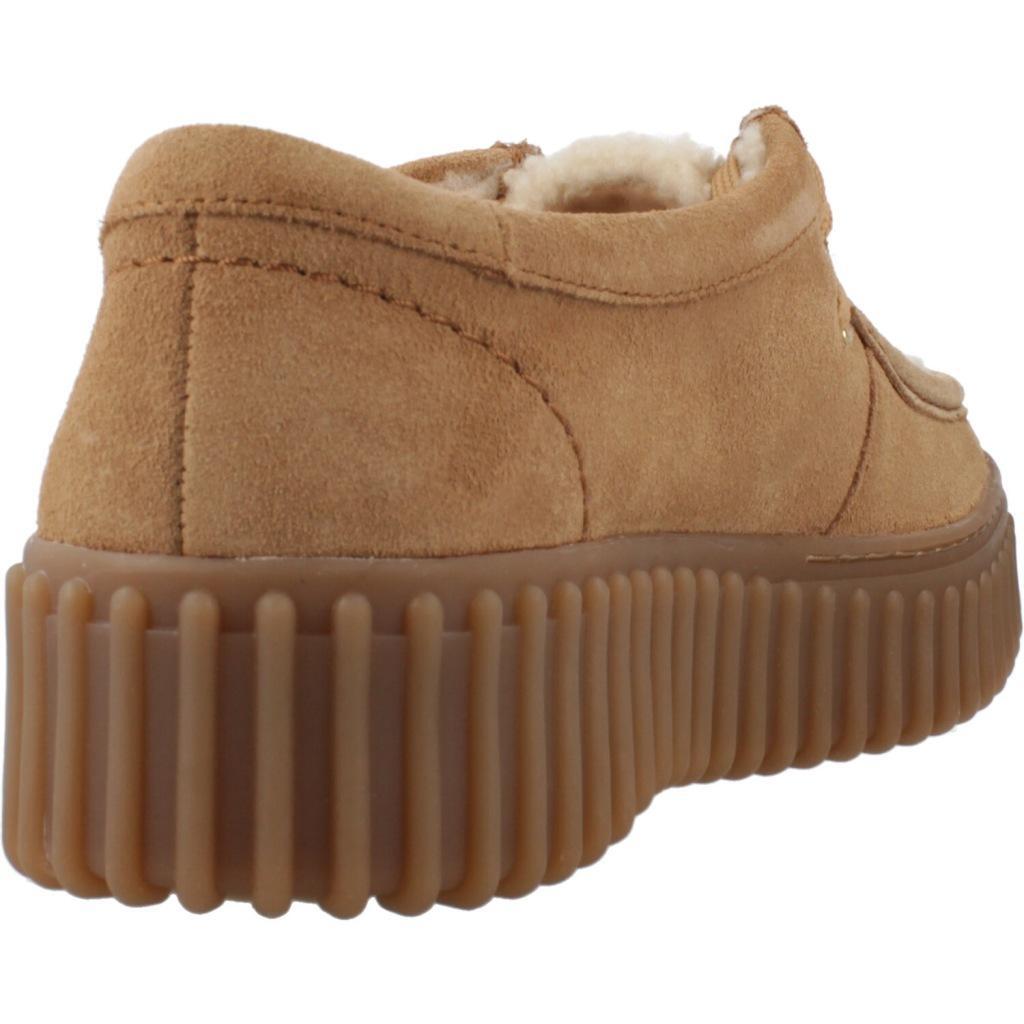 Ténis Clarks Modelo Torhill Bee Cor Castanho 3/5