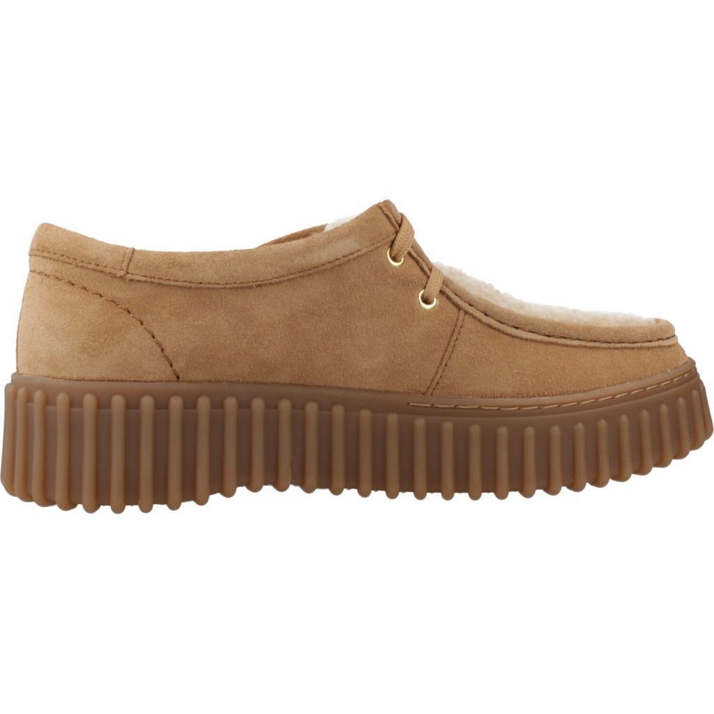 Ténis Clarks Modelo Torhill Bee Cor Castanho 4/5