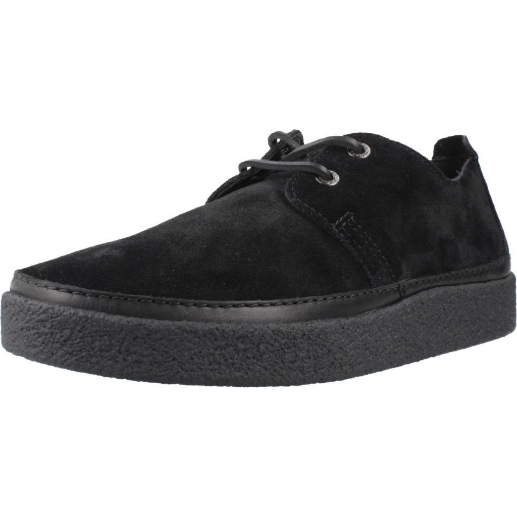 Clarks - Baskets Clarks Modèle Clarkwood Low Couleur Noir - Chaussures Bateau - Noir - Decathlon