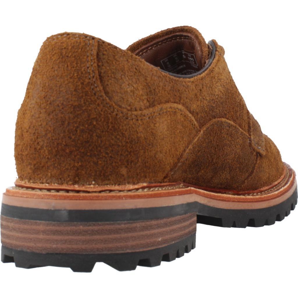 Baskets Clarks Modèle Ridge Lo Couleur Marron 3/5