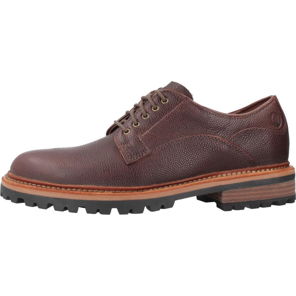Baskets Clarks Modèle Ridge Lo Couleur Bordeaux 2/5