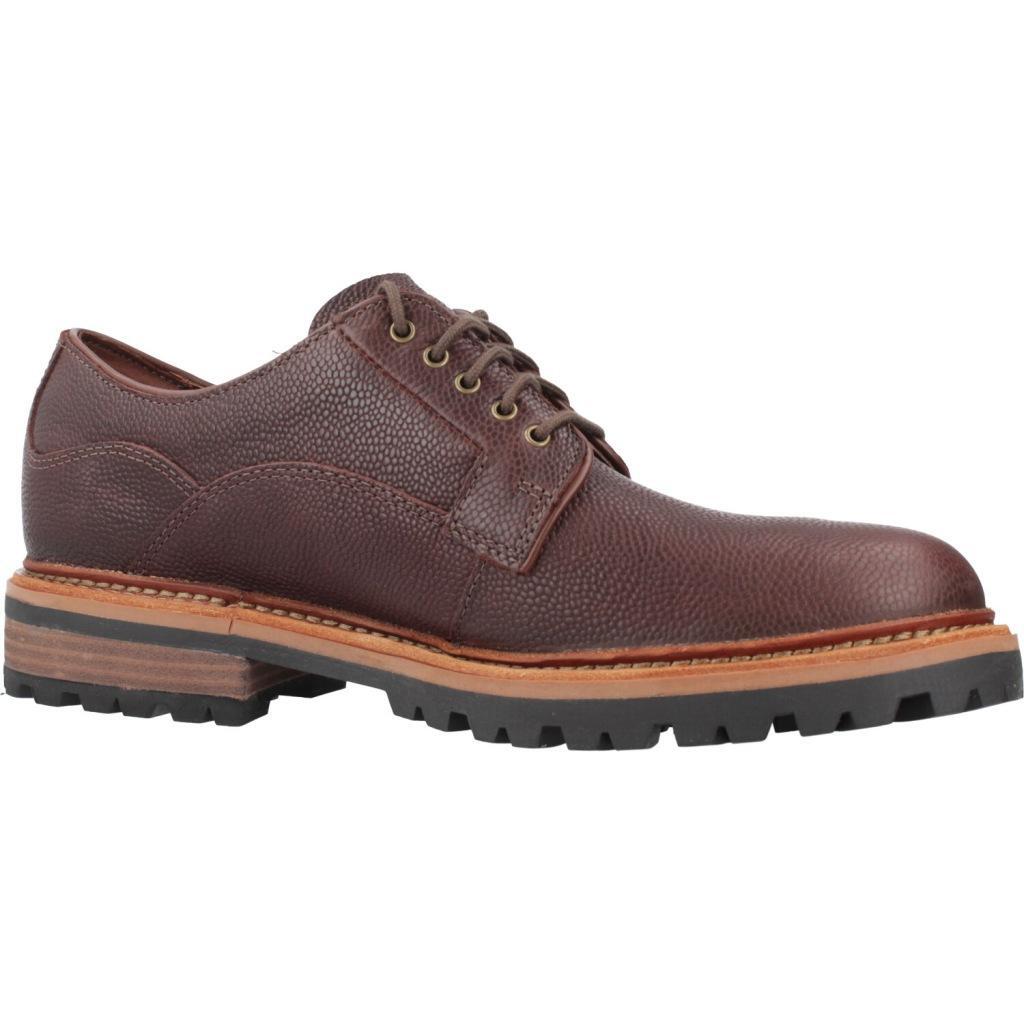 Baskets Clarks Modèle Ridge Lo Couleur Bordeaux 5/5