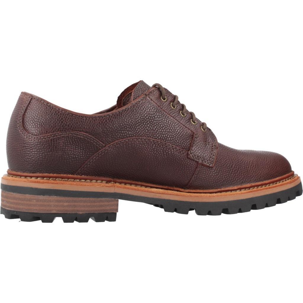 Baskets Clarks Modèle Ridge Lo Couleur Bordeaux 4/5