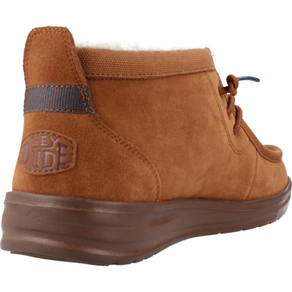 Boots Hey Dude Model Wally Mid Grip R Warmth Kleur Bruin 3/5