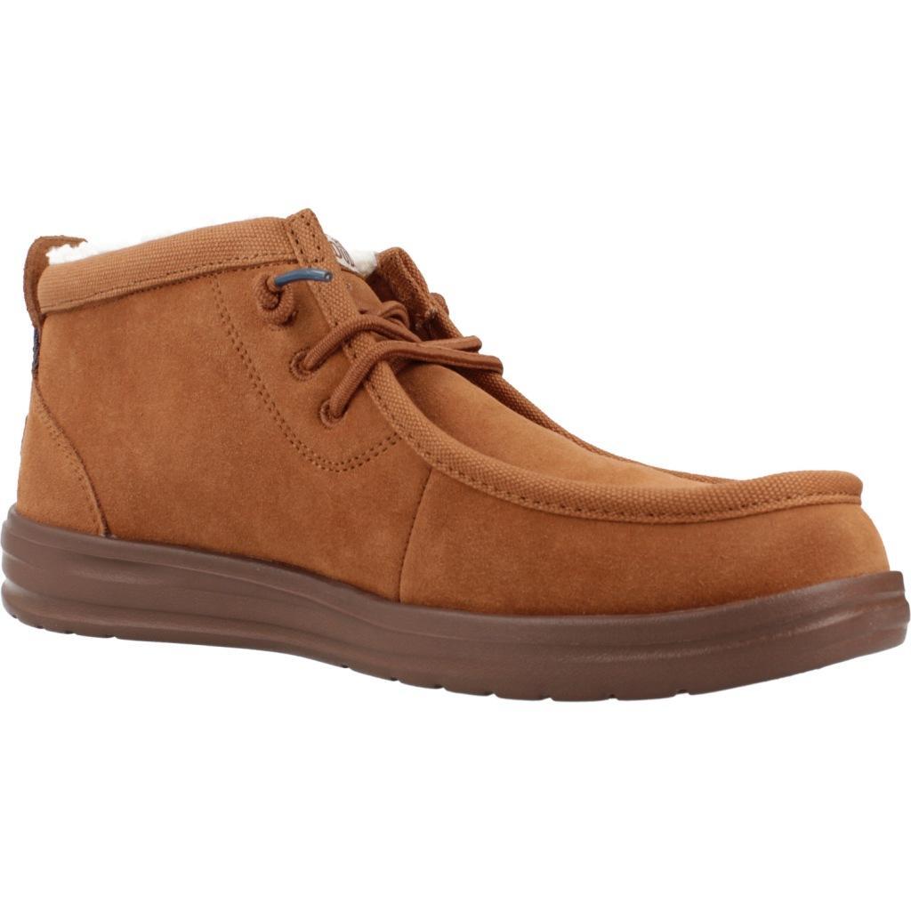 Boots Hey Dude Model Wally Mid Grip R Warmth Kleur Bruin 5/5