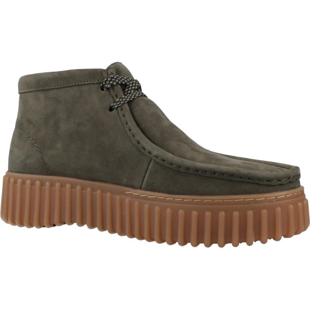 Chaussures à lacets Torhill Moss Nub vert foncé 5/5
