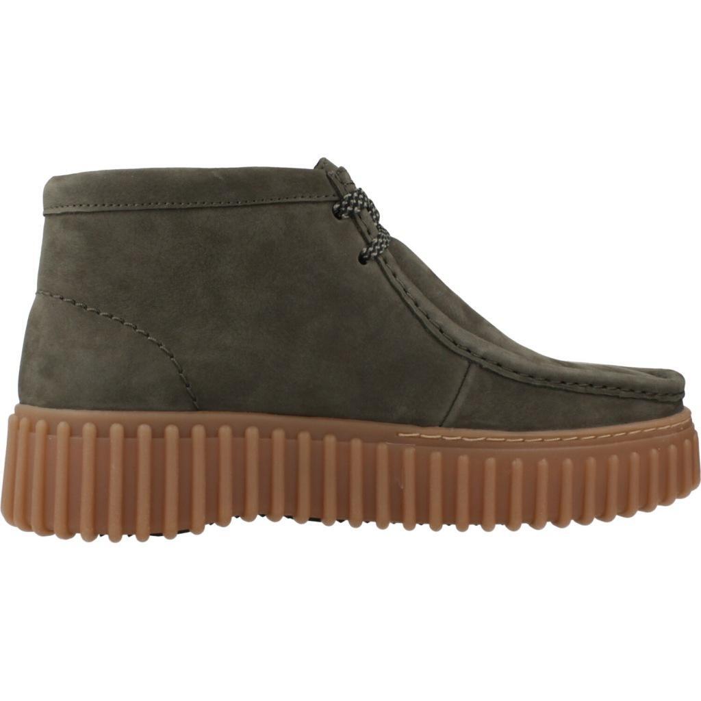Chaussures à lacets Torhill Moss Nub vert foncé 4/5