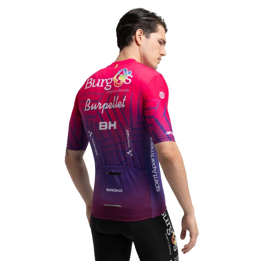 Pánský cyklistický dres s krátkým rukávem burgos burpellet bh x siroko BBB 2/6