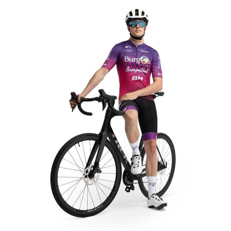 Pánský letní cyklistický dres s krátkým rukávem burgos burpellet bh x sir