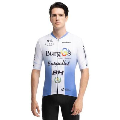 Herren burgos burpellet bh x siroko kurzärmeliges radtrikot BBBH Campeon Guatem