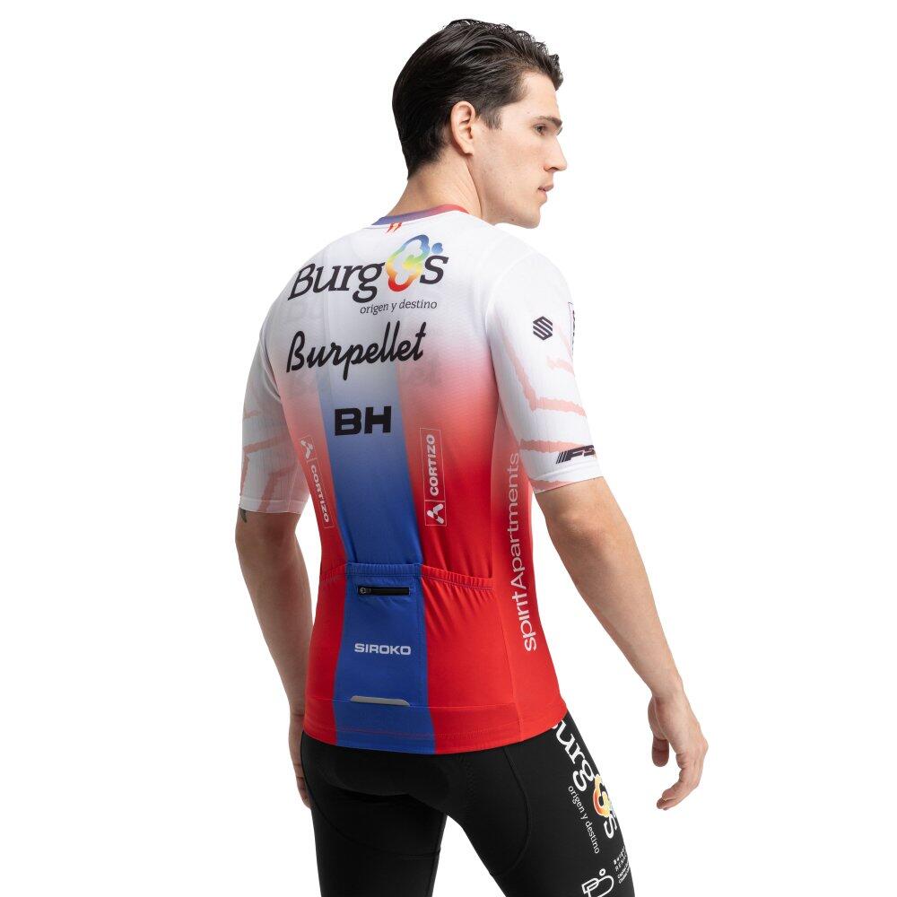 Maillot vélo manches courtes homme Burgos Burpellet BH x Siroko BBBH Campeon Mo 2/7