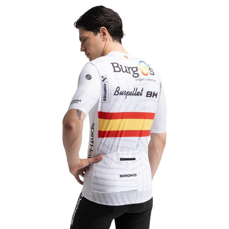 Pánský cyklistický dres s krátkým rukávem burgos burpellet bh x siroko BBB