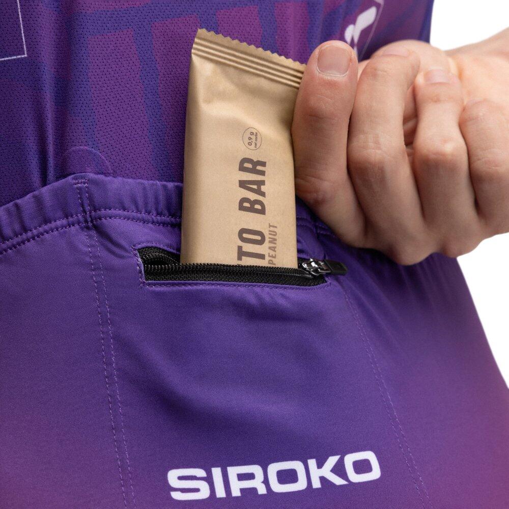 Herren burgos burpellet bh x siroko kurzärmeliges radtrikot BBBH Burgos Pink Ro 4/6