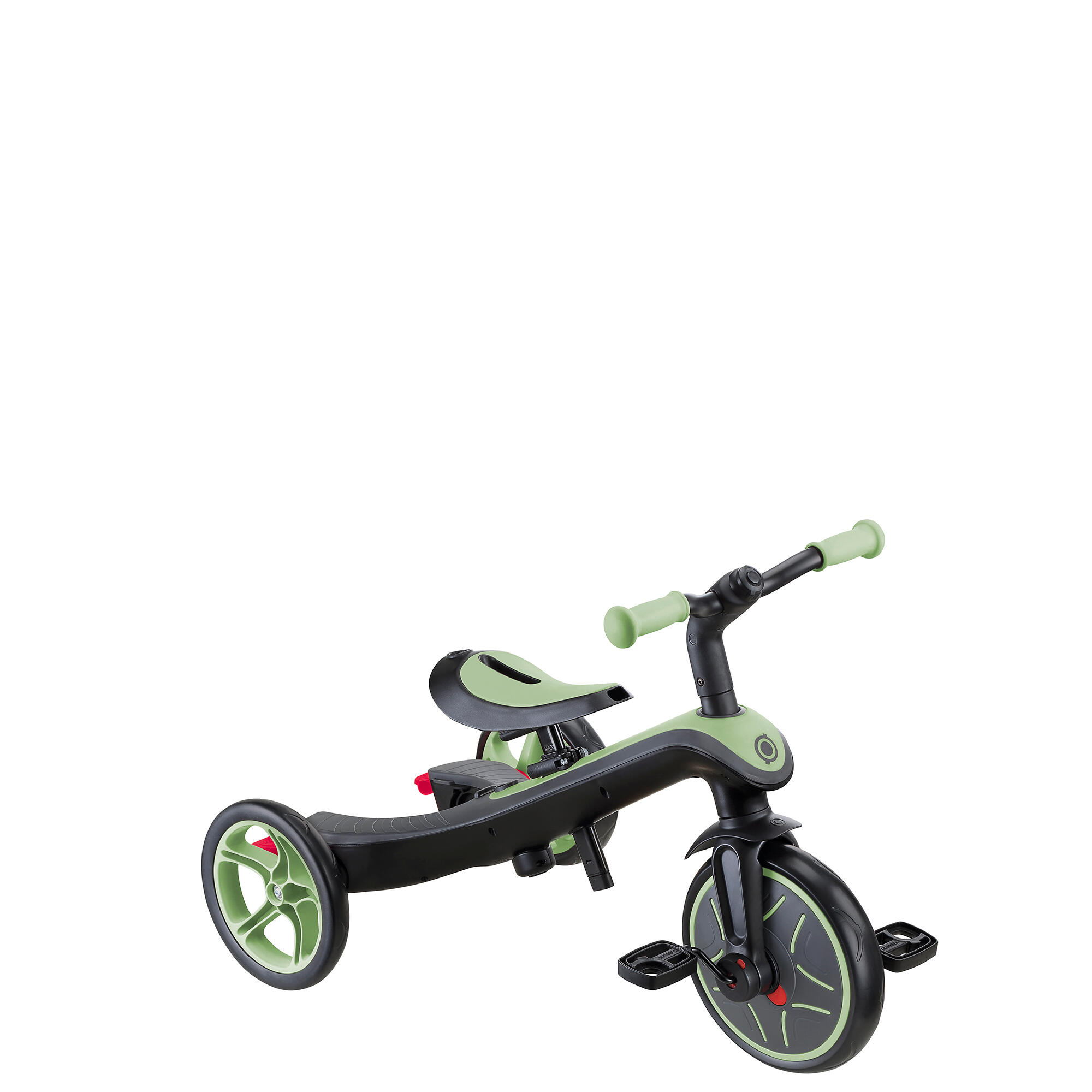 Evolutiedriewieler voor baby EXPLORER 4-in-1 - Groen Salie 6/7