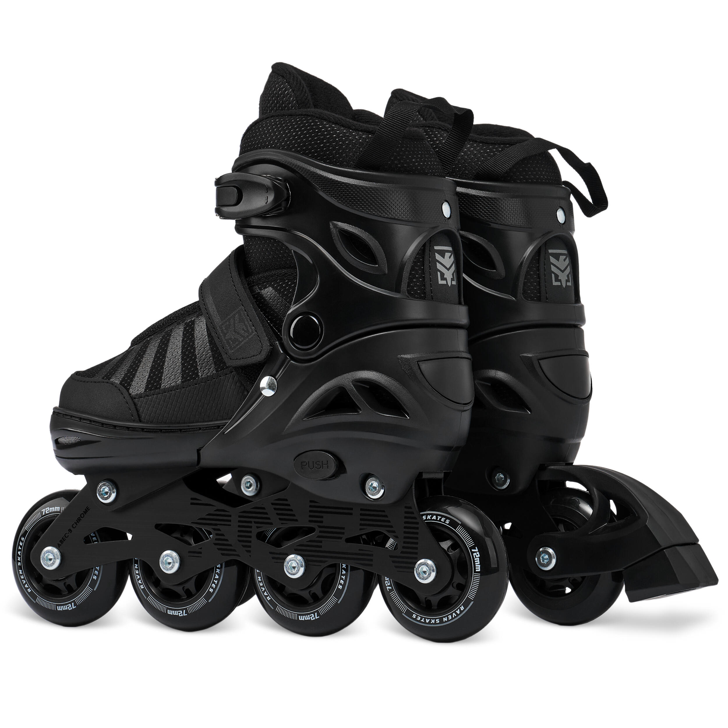 Raven Oxen Patins de rodas ajustáveis Hóquei 2 em 1 3/6
