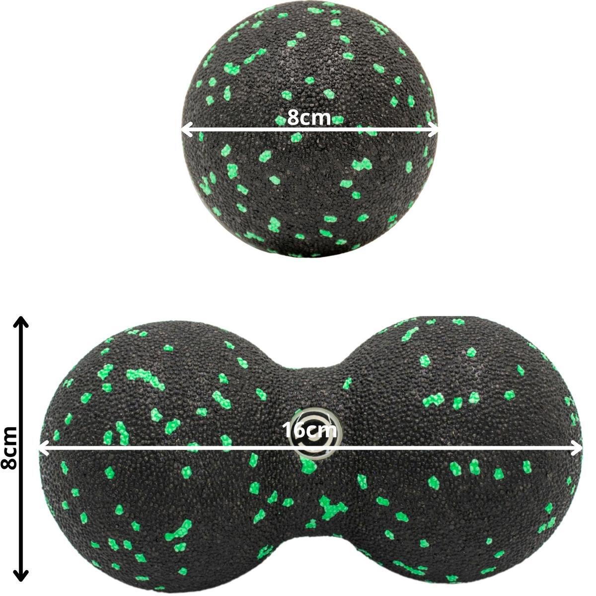 Doppelter Massageball Enero Fit EPP 8CM 3/5