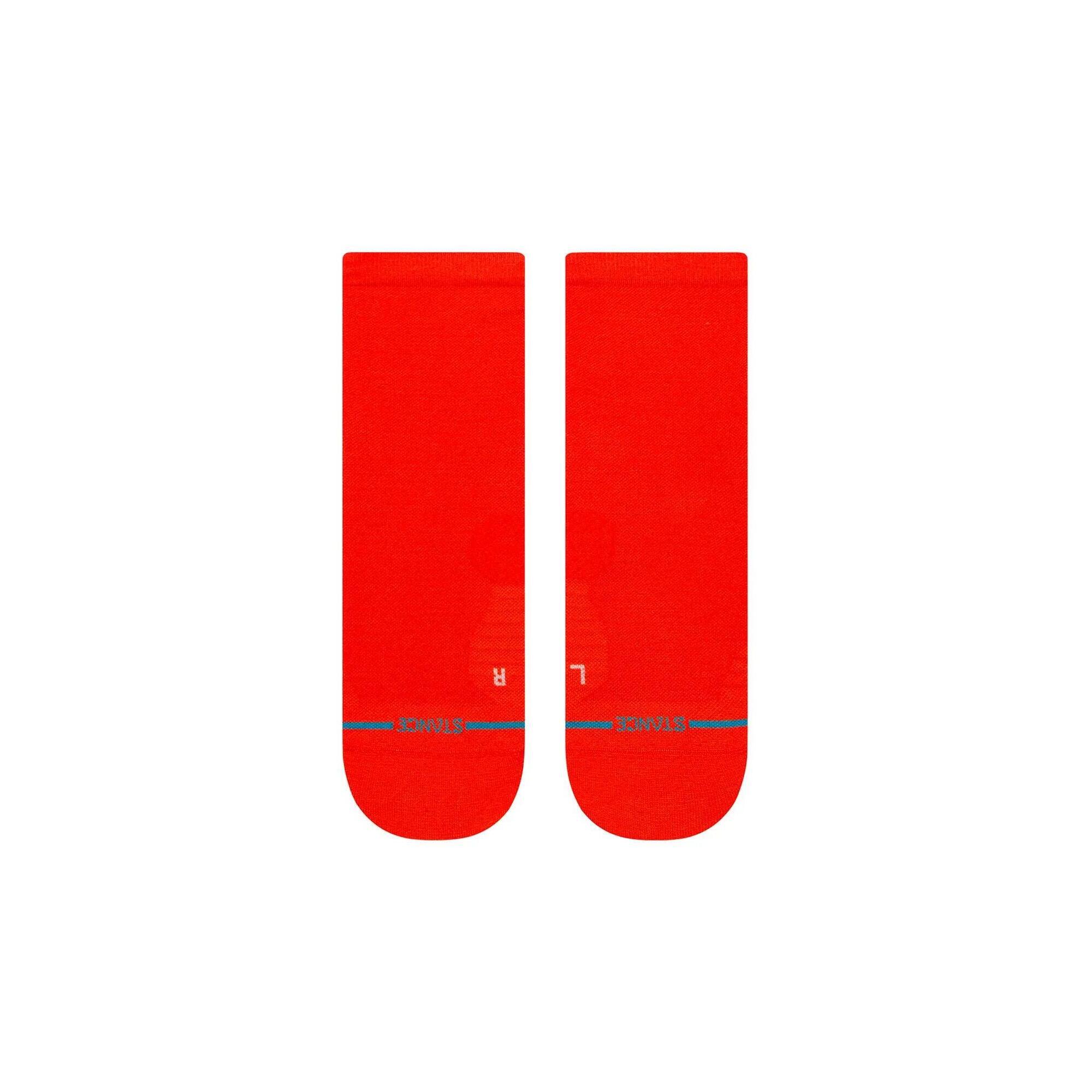 Skarpety biegowe Stance Red Ultra Qtr