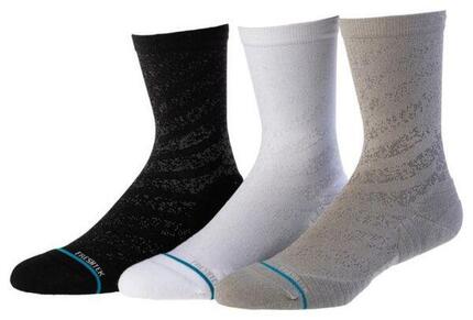 Chaussettes Stance Performance Run Crew Multicolore (Pack De 3 Paires)