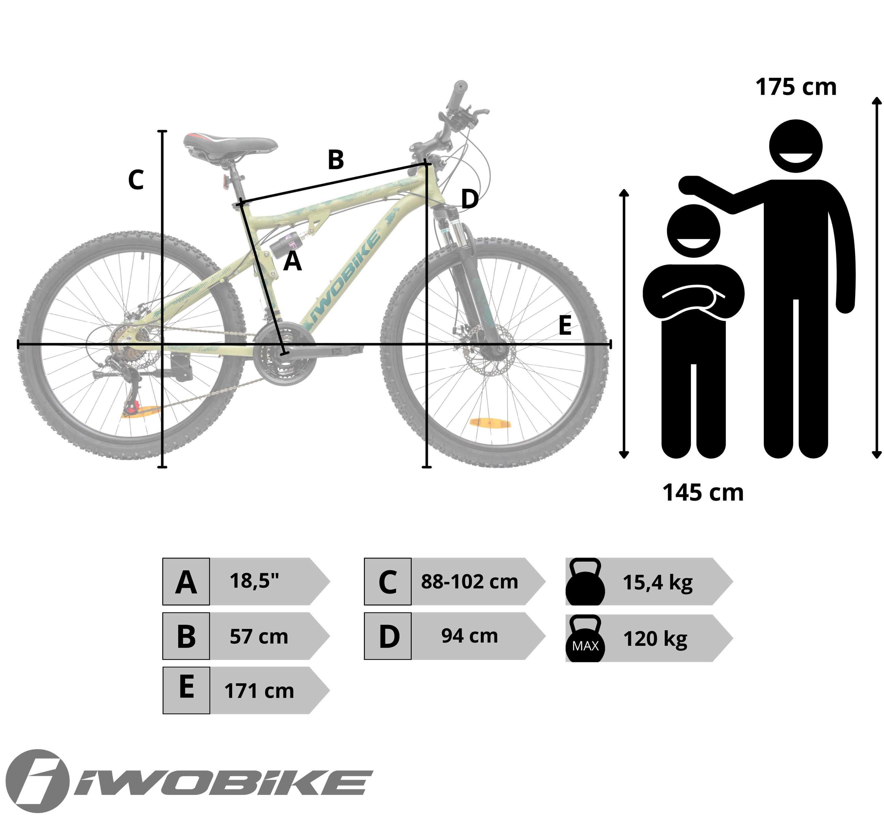 Rower Górski MTB Moro Koła 26" 2/5