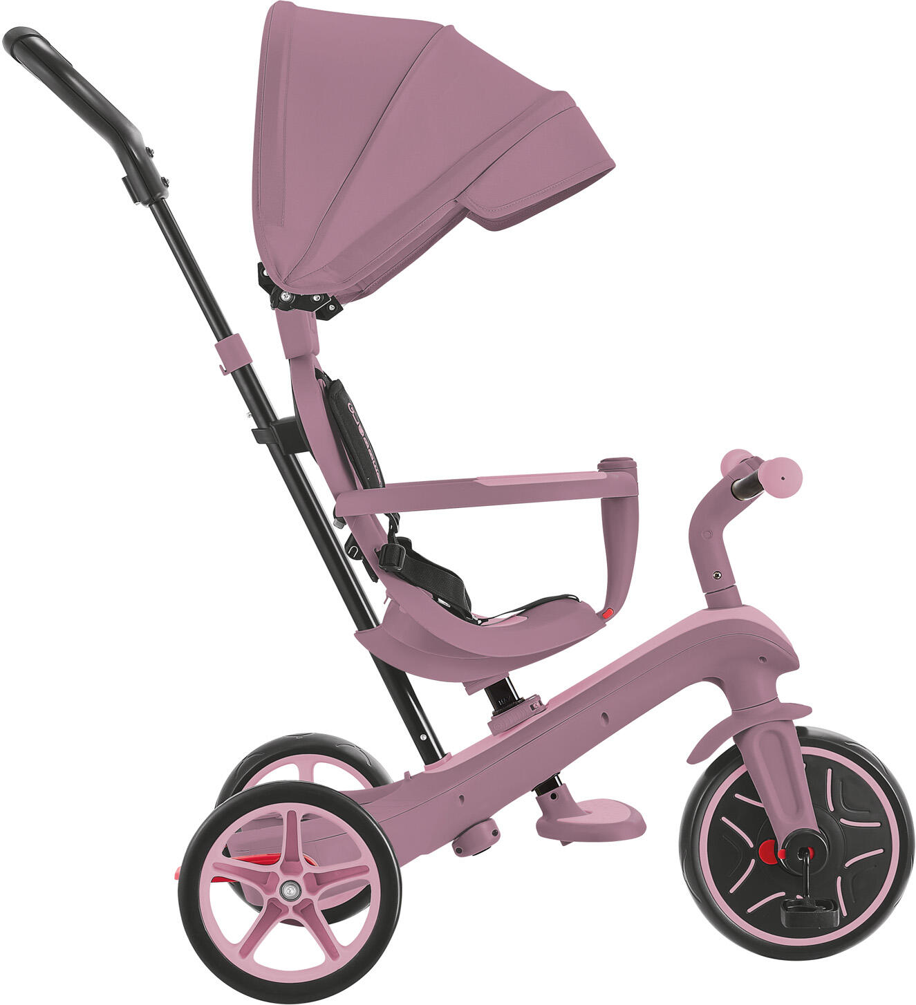 Evoluerende driewieler EXPLORER 4-in-1 DELUXE ECO - Rose Berry 6/14