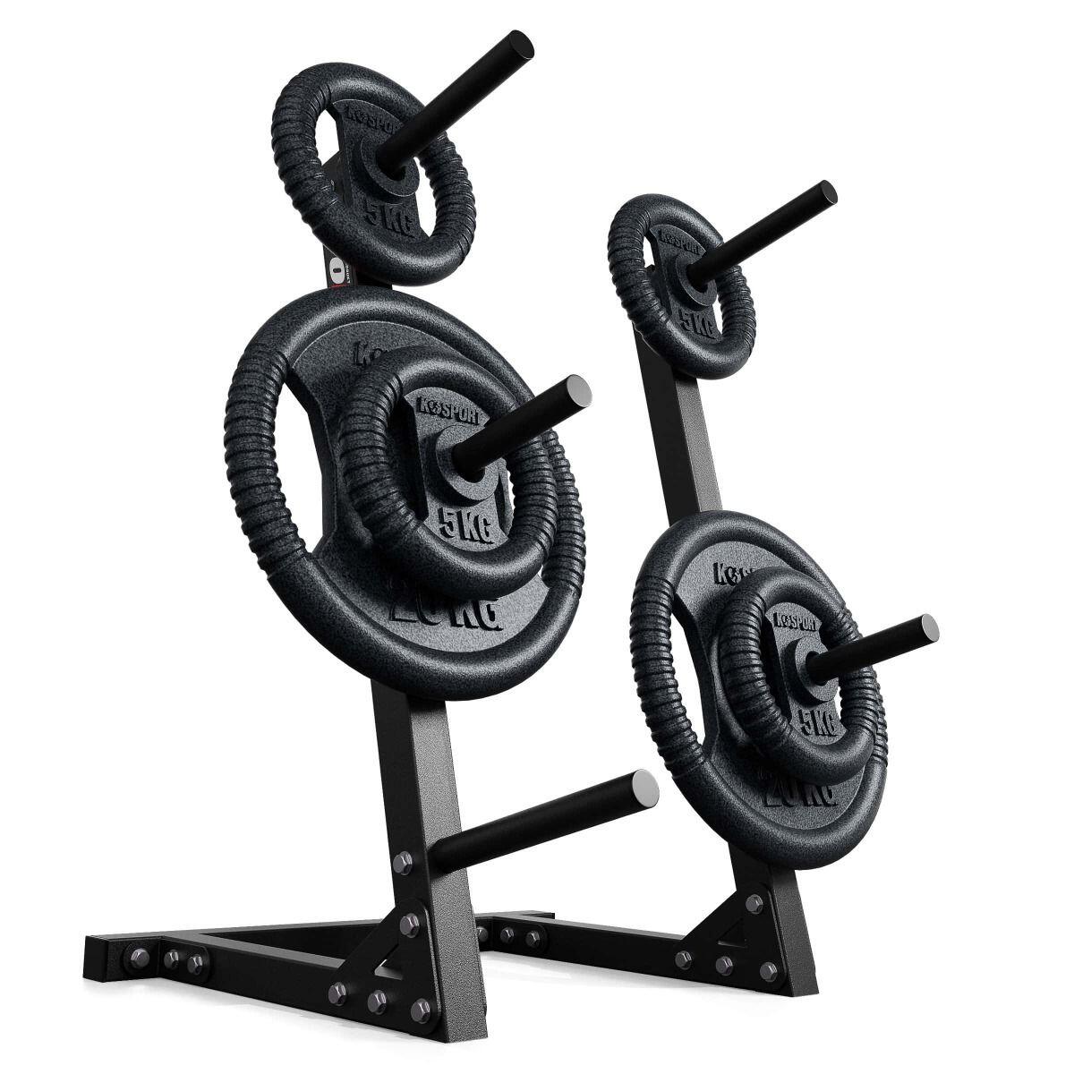 Organizador Gimnasio Soporte Para Barra De Pesas K-Sport