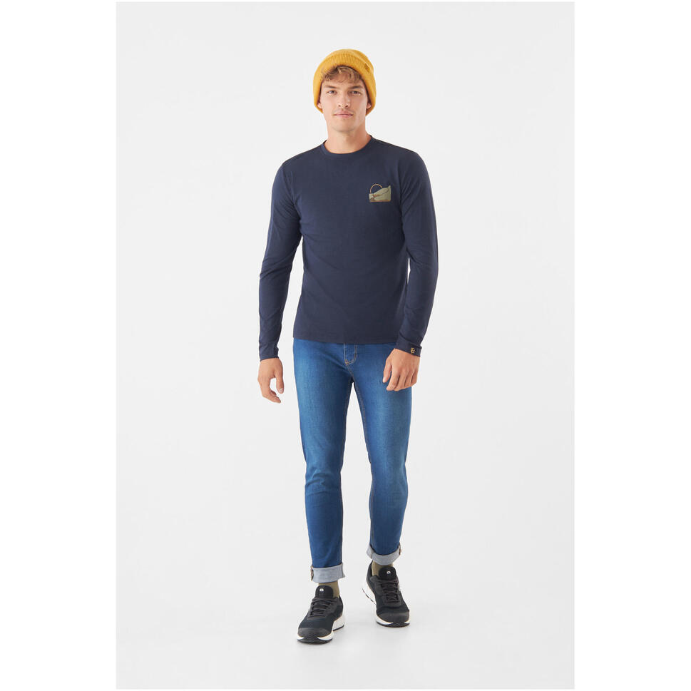 Longsleeve męski Viking Escalante Bamboo Man