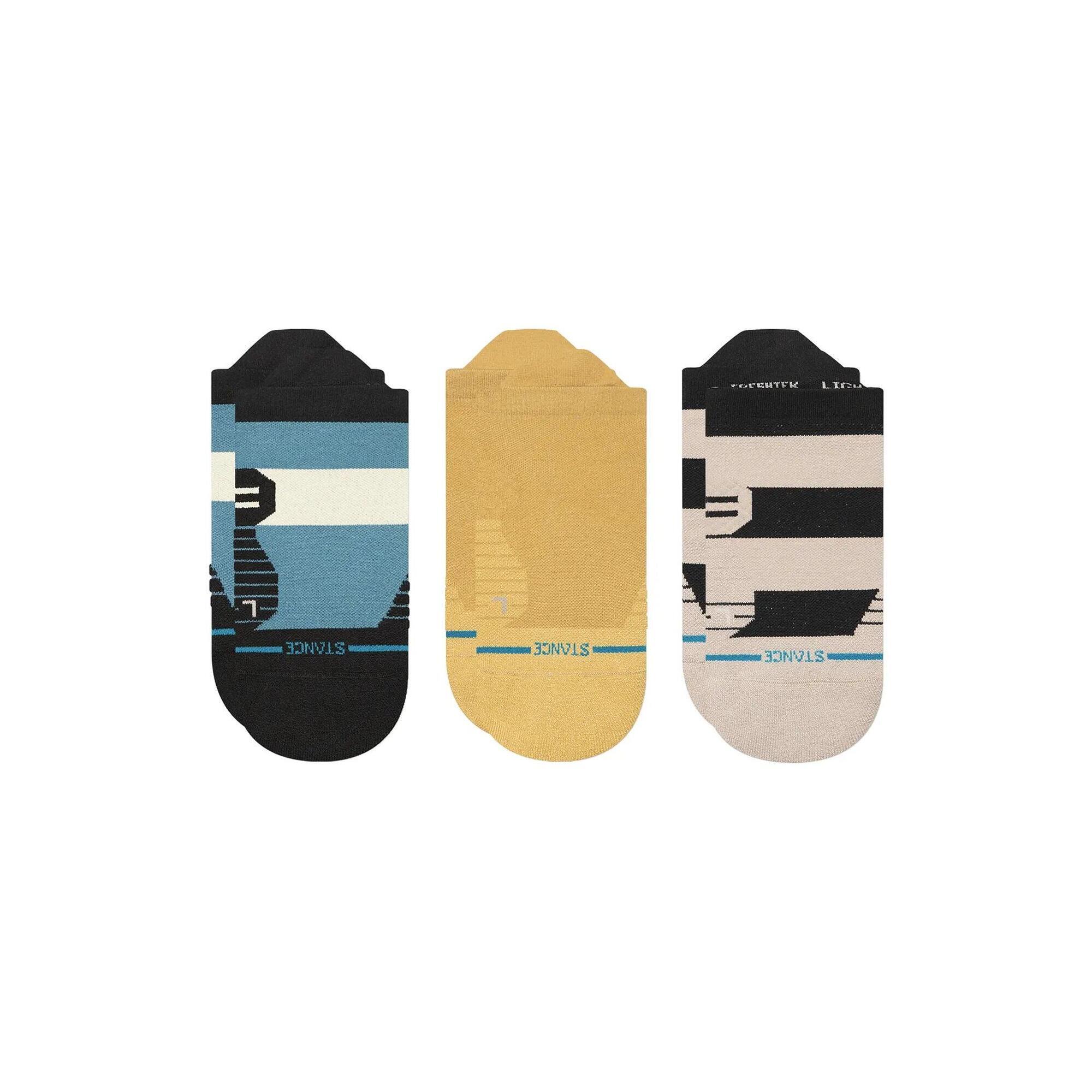 Skarpety biegowe Stance Flat Out Ok Light Tab 3 Pack