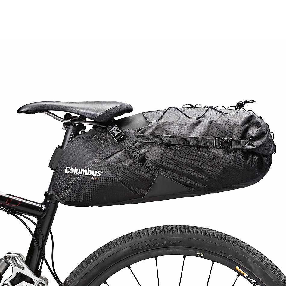 Columbus Outdoor - Sacoche De Selle De Bikepacking Columbus 18l Noire - Sacoche Selle Vélo - Noir - 18 L - Decathlon