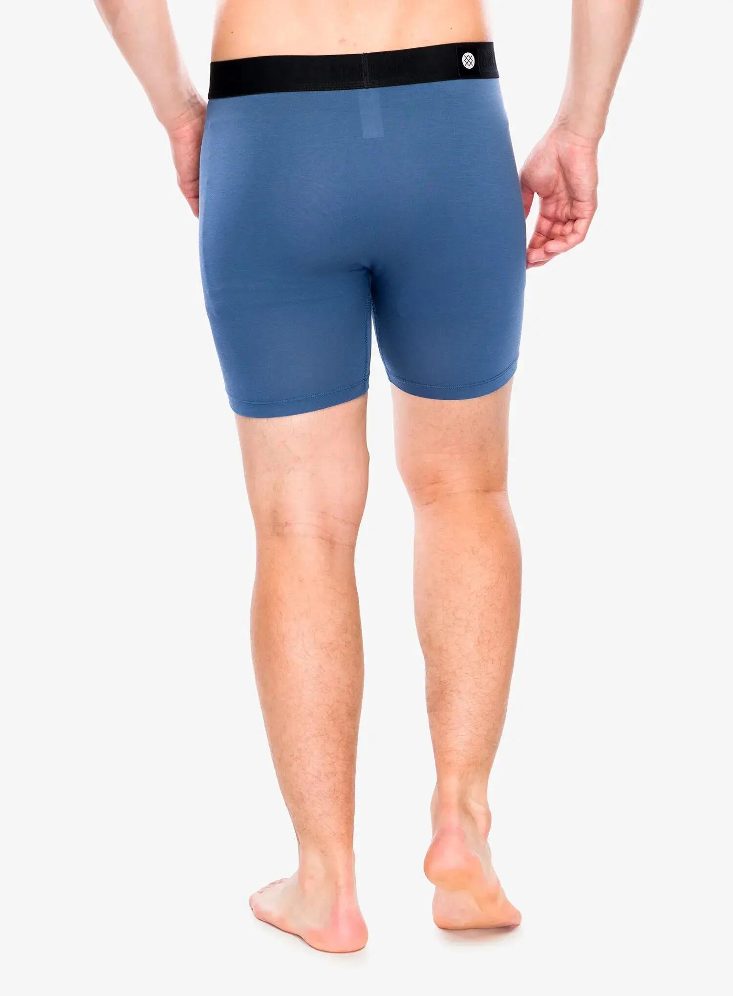 Bokserki termoaktywne męskie Stance Sea Blue Stripe Wholester 2/7