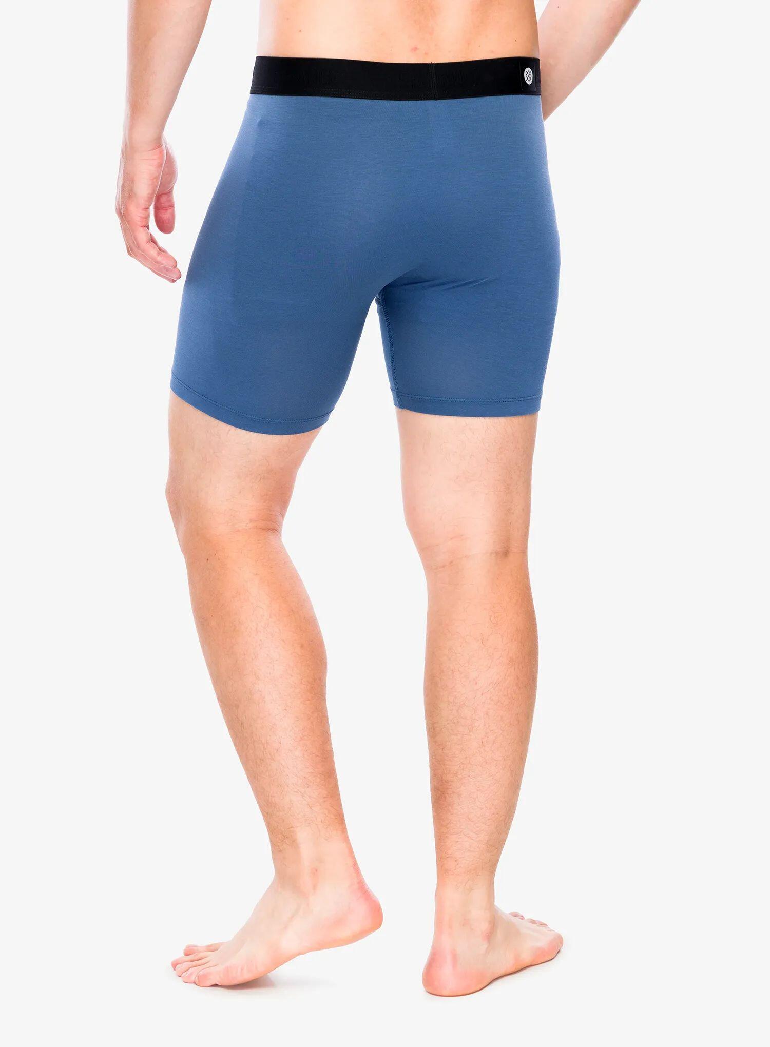 Bokserki termoaktywne męskie Stance Sea Blue Stripe Wholester 4/7