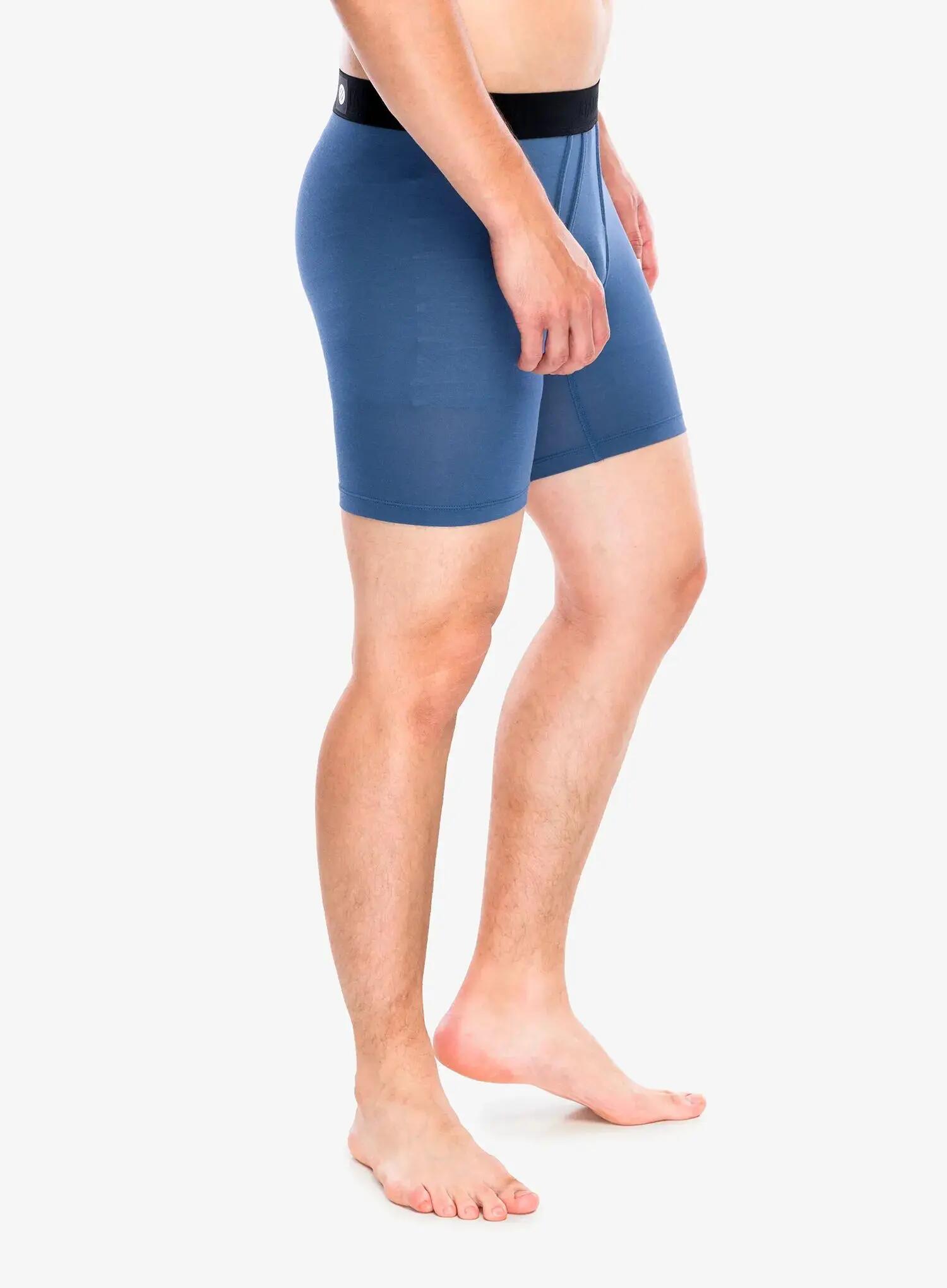 Bokserki termoaktywne męskie Stance Sea Blue Stripe Wholester 5/7