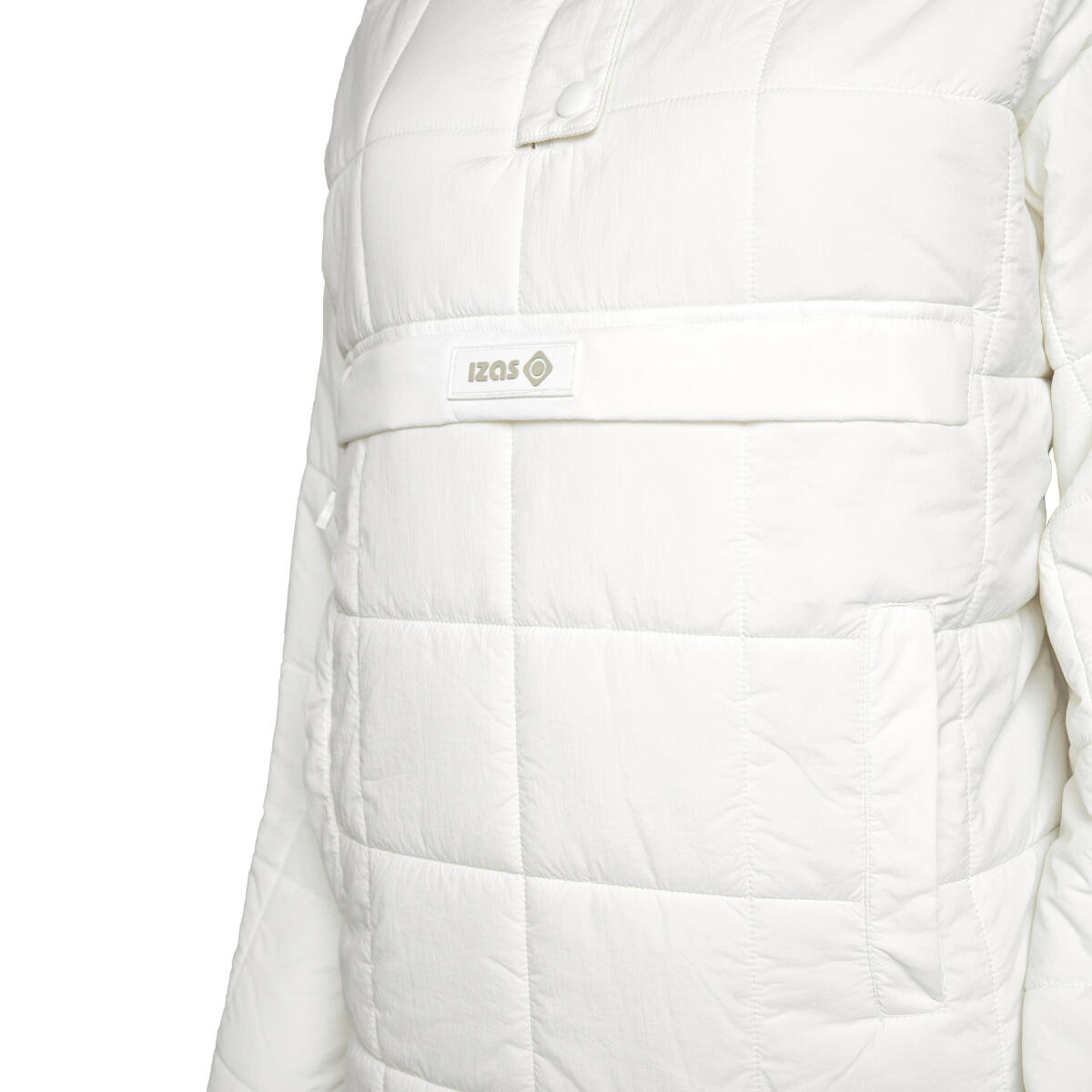 Cappotto a canguro da donna DAPHNE con cappuccio e tasca centrale con zip 4/5