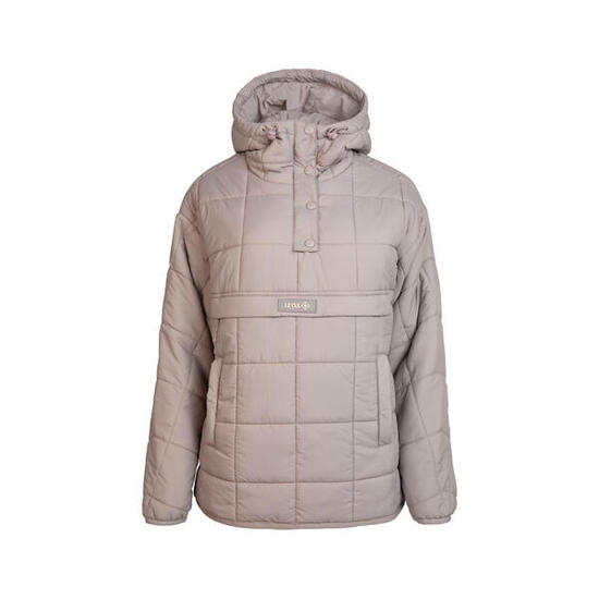 Manteau kangourou DAPHNE pour femme avec capuche et poche centrale zippée